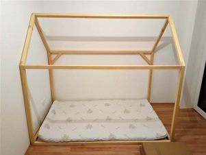 Montessori házikó ágy